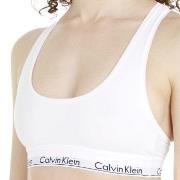 Calvin Klein BH 2P Modern Cotton Bralette D1 Hvit X-Small Dame