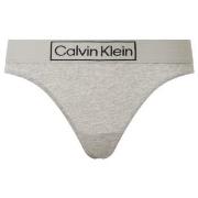 Calvin Klein Truser 3P Reimagined Heritage Thong Grå X-Small Dame