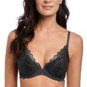 Wacoal BH Lace Perfection Plunge Push Up Bra Svart A 75 Dame