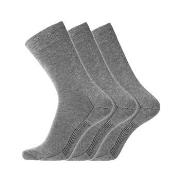 Dovre Strømper 3P Cotton Socks Grå Str 45/48 Herre