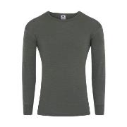 Dovre Wool Long Sleeve T-Shirt Grønn ull X-Large Herre