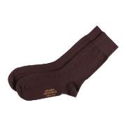 Amanda Christensen Strømper Noble Ankle Socks Mørkbrun  Str 43/44