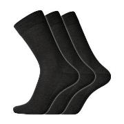 Dovre Strømper 3P Wool Socks Svart Str 45/48 Herre