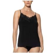 Mey Grace Camisole With Lace Svart viskose XX-Large Dame