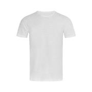 Stedman Finest Cotton T For Men Hvit bomull Medium Herre