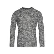 Stedman Knit Long Sleeve For Men Grå X-Large Herre