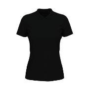 Stedman Lux Short Sleeve Polo For Women Svart bomull 3XL Dame