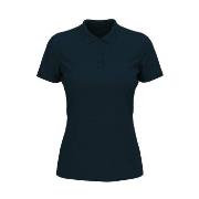Stedman Lux Short Sleeve Polo For Women Marine bomull X-Large Dame