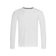 Stedman Clive Long Sleeve Hvit ringspunnet bomull XX-Large Herre