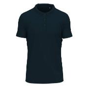 Stedman Clive Short Sleeve Polo Marine ringspunnet bomull Medium Herre