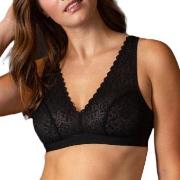 Trofe Maya Soft Bra BH Svart polyamid B 80 Dame