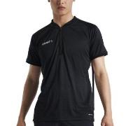 Craft Pro Control Impact Polo M Svart polyester X-Small Herre