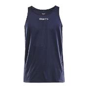 Craft Rush Singlet M Marine polyester Large Herre