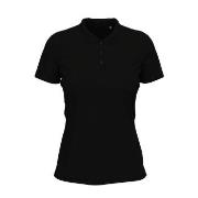 Stedman Claire Short Sleeve Polo Svart ringspunnet bomull Small Dame