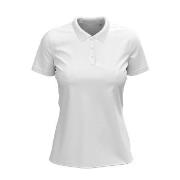 Stedman Claire Short Sleeve Polo Hvit ringspunnet bomull X-Small Dame