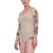 Sloggi GO Ribbed Bodysuit Elfenben bomull X-Large Dame