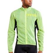 Craft Essence Light Wind Jacket M Limegrønn polyester Small Herre