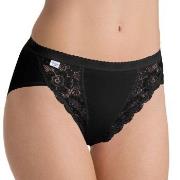 Sloggi Truser Chic Tai Brief Svart bomull 36 Dame