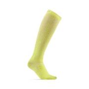Craft Strømper ADV Compression Sock Limegrønn polyamid Str 40/42