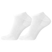 Egtved Strømper 2P Cotton Footie Sock Hvit Str 45/48