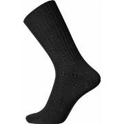 Egtved Strømper Wool Ribbed Sock Svart Str 40/45