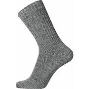 Egtved Strømper Wool Ribbed Sock Lysgrå Str 45/48