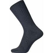 Egtved Strømper Wool Ribbed Sock Marine Str 45/48