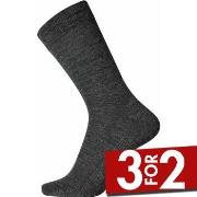 Egtved Strømper Wool Sock Mørkgrå  Str 36/41