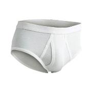 JBS Brief With Fly Light Hvit bomull Medium Herre