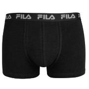 FILA 2P Cotton Boxers Svart bomull XX-Large Herre