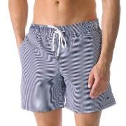 Mey Badebukser Beachport Swim Shorts Hvit/Blå polyester X-Large Herre