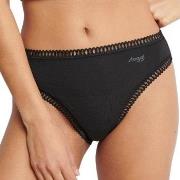 Sloggi Truser 3P GO Crush High Leg Briefs Svart/Blå bomull XX-Large Da...