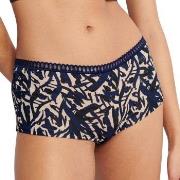 Sloggi Truser 3P GO Crush Hipster Shorts Svart/Blå bomull Small Dame