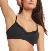 Sloggi BH GO Ribbed Padded Bra Svart Medium Dame