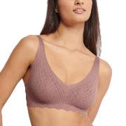 Sloggi BH ZERO Feel Bliss Soft Bra Brun Medium Dame