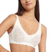 Sloggi BH ZERO Feel Bliss Soft Bra Hvit L+ Dame