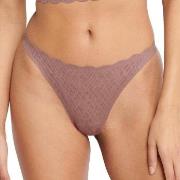 Sloggi Truser ZERO Feel Bliss String Brief Brun Large Dame