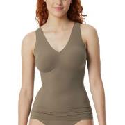 Schiesser Invisible Soft Microfiber Strap Top Sand 40 Dame