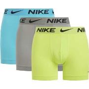 Nike 9P Everyday Essentials Micro Boxer Brief Blå/Grønn polyester Larg...