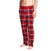 Tommy Hilfiger Flannel PJ Pant Rød X-Large Herre