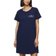 Triumph Nightdress Short Sleeve Marine bomull 46 Dame