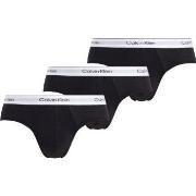 Calvin Klein 3P Modern Cotton Stretch Hip Briefs Svart bomull Small He...