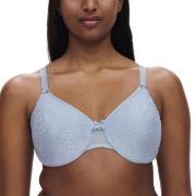 Chantelle BH C Magnifique Underwired Bra Lysblå m Mønst D 75 Dame