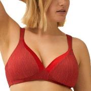 NATURANA BH The Wednesday Padded Non Wired Bra Rød polyamid D 75 Dame