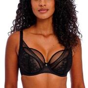 Freya BH Sydnie Underwired High Apex Plunge Bra Svart D 75 Dame