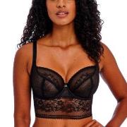 Freya BH Sydnie Underwired Longline Bra Svart G 70 Dame