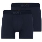 BOSS 2P Ultra Soft Boxer Brief Mørkblå modal Medium Herre