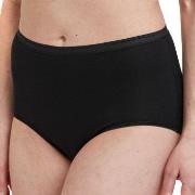 Decoy Truser 5P Maxi Briefs Svart økologisk bomull Small Dame