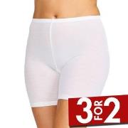 Damella Wool Shorts Benhvit merinoull X-Small Dame