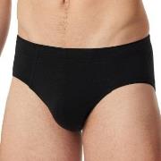 Schiesser Premium Cotton Mini Brief Svart bomull XX-Large Herre